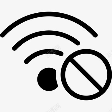 没有wifi冲浪关闭没有网络图标图标