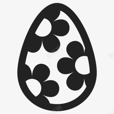 复活节彩蛋惊喜儿童图标图标