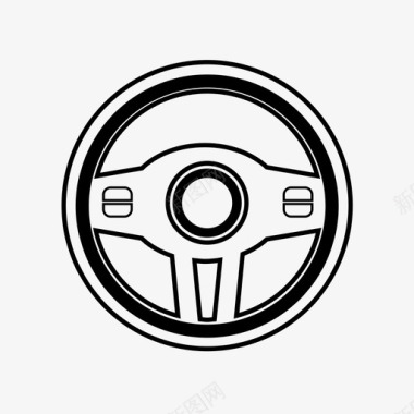 方向盘汽车司机图标图标