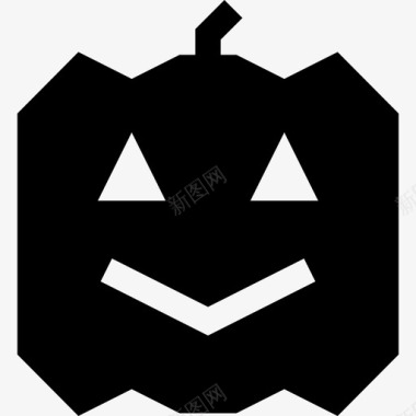 一笼扇贝jackolanternjacko灯笼恐怖图标图标