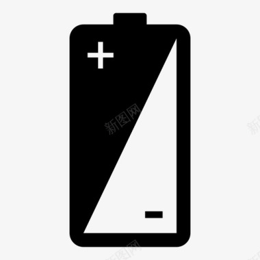 电池备用电池化学品图标图标