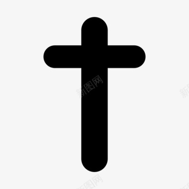 十字架耶稣信息图标图标
