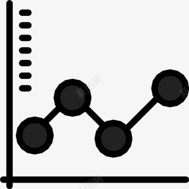 信息创意图表折线图信息图表图标图标
