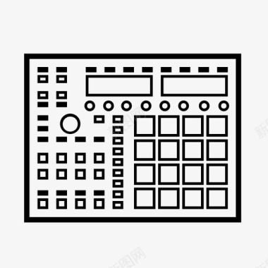 乐器小提琴midimaschine声音程序图标图标