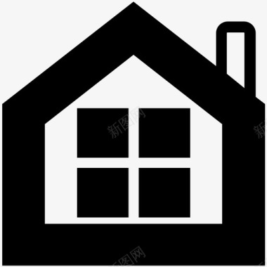 小房子免抠小屋住所家图标图标