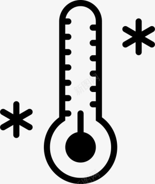 冬季高清图片低温天气天空图标图标