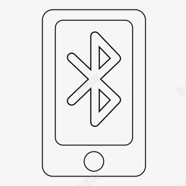 手机无线智能手机蓝牙iphone帮助图标图标