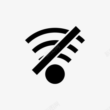 波段没有wifi视觉技术图标图标