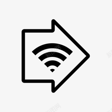 wifi标志wifi区域免费热点图标图标