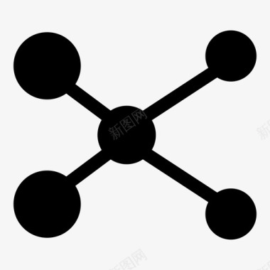 活性分子分子生命原子图标图标