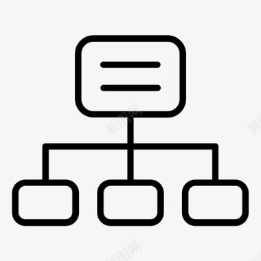 信息创意图表组织业务图表图标图标