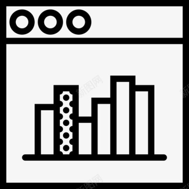 数字显示化条形图用户显示图标图标