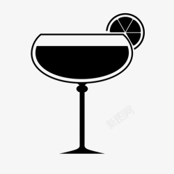 草莓代基里酒插画代基里斯皮凯西朗姆酒图标高清图片