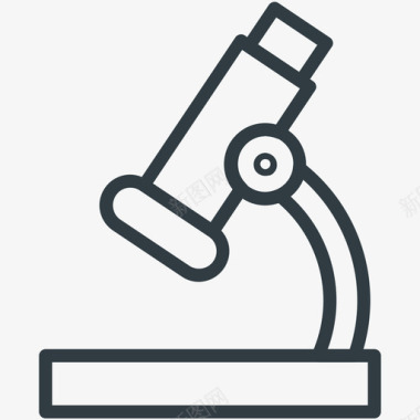科技网状显微镜科技线图标图标