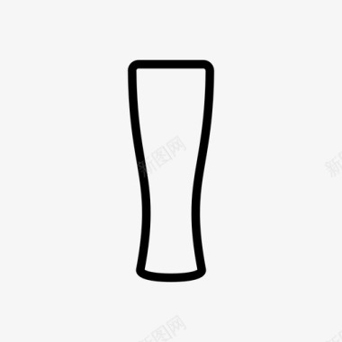 雪花啤酒杯啤酒啤酒杯另一杯支票图标图标