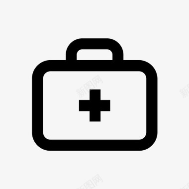 急救医生急救箱工具物品图标图标