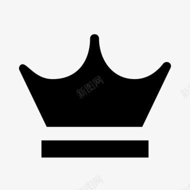 信号标识皇冠皇后公主图标图标