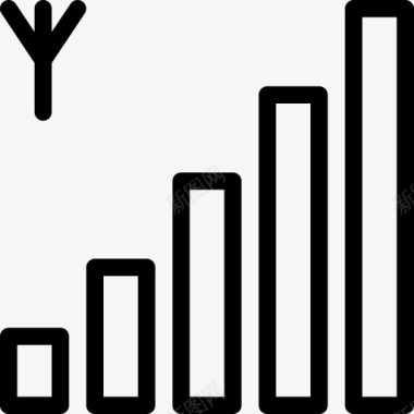 使用性强信号强供应商图标图标