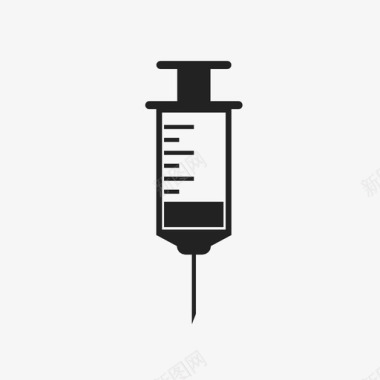 医生工作站注射器治疗医生图标图标