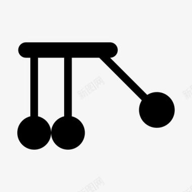 钟摆滴答器太阳刻度盘图标图标