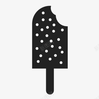 冰淇淋冰激凌甜品图标图标