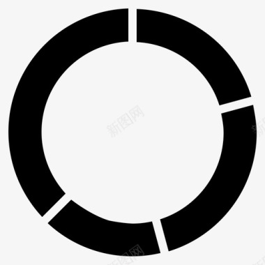 圆环图指示部件演示图标图标