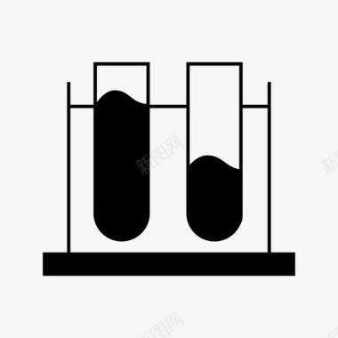 实验图标试管化学实验图标图标