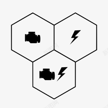 组合机械传动系技术技术模块化图标图标