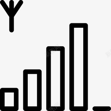 粘粘信号补充强图标图标