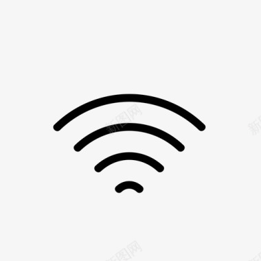 WIFI网络wifi连接热点图标图标