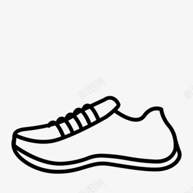 跑鞋运动鞋篮球鞋图标图标