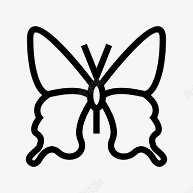 蝴蝶茧扑图标图标