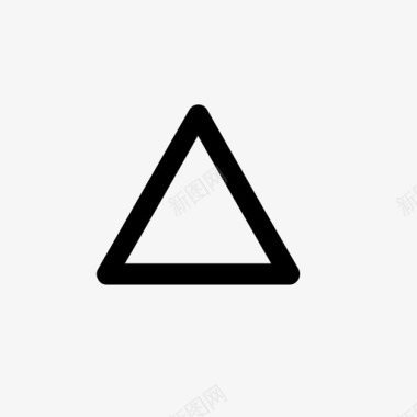 三角形三位一体三元组图标图标