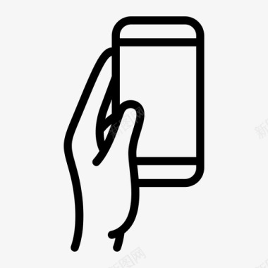 小巧智能手机在手小巧功能强大图标图标