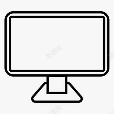 显示器电脑苹果电脑图标图标