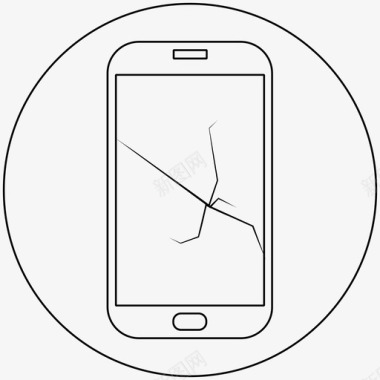 手机摩擦图标手机坏了手机应用坏了图标图标