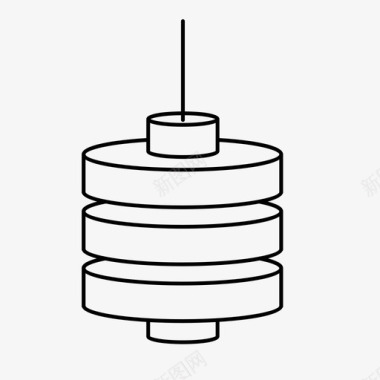 复古茶具灯复古不图标图标
