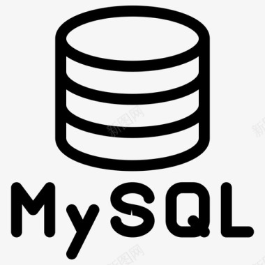 MySQLmysql数据库编程行图标图标