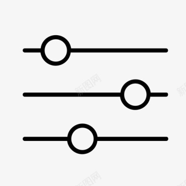 均衡液混音器音量地铁线路图标图标