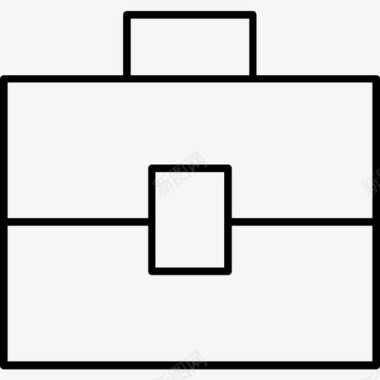 搭载行李公文包旅行手提箱图标图标