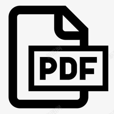 PDF文件设置pdf文件可移植文档格式文件扩展名图标图标