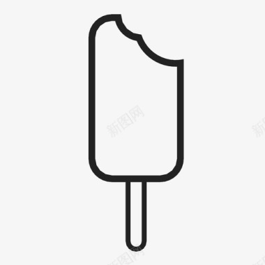 冰淇淋美味夏季图标图标