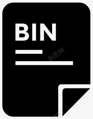 binbin文件应用程序二进制文件图标图标