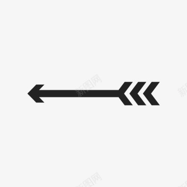 向左旋转向左箭头转弯射击图标图标
