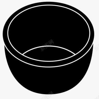 碗展示件锅图标图标