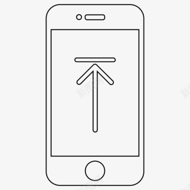手机摩擦图标智能手机上传云i手机图标图标