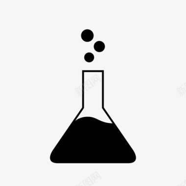 打开空盒子锥形烧瓶打开实验室图标图标