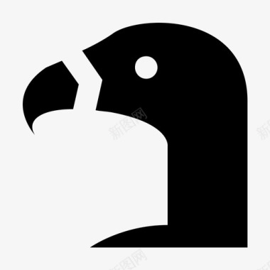 秃鹫大鸟图标图标