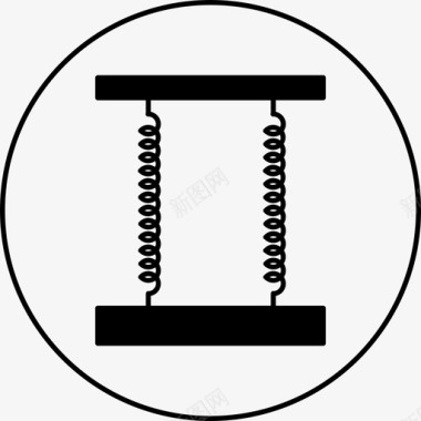 弹簧波浪漩涡图标图标