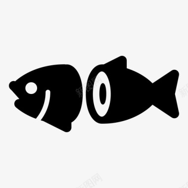 海鲜焗饭鱼过度捕捞海鲜图标图标